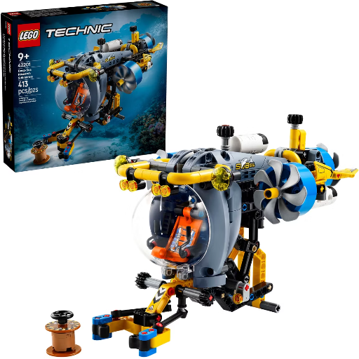 LEGO Technic Deep-Sea Research Submarine 413-Piece Building Toy Deal
