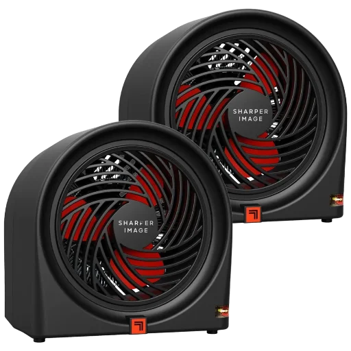 Sharper Image by Vornado RADIUS 5H Personal Heater 2-Pack