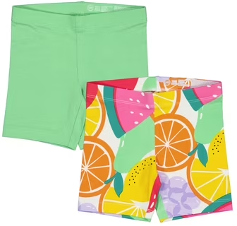 Wonder Nation Girls Bike Short 2-Pack