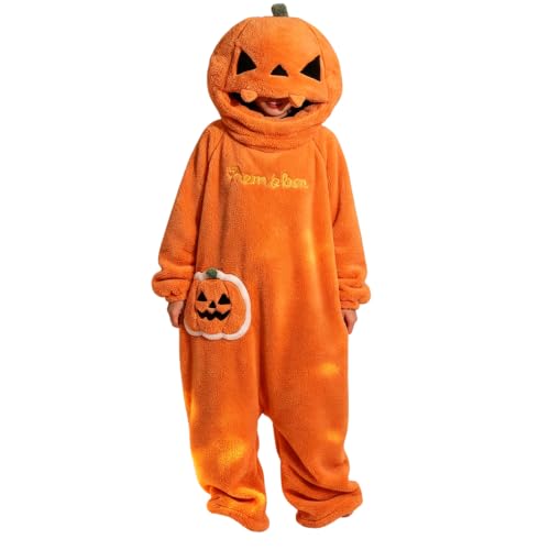 Adult Halloween Pumpkin Onesie Costume
