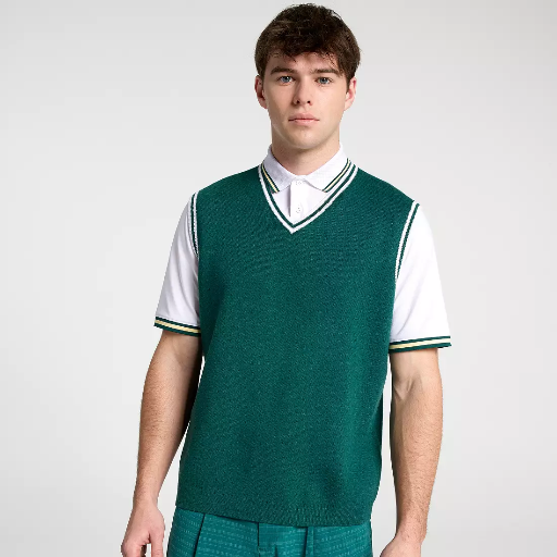 Walter Hagen Men's Club House Sweater Vest Dark Green Deal