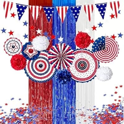 All-in-one Patriotic Party Decor Kit Deal