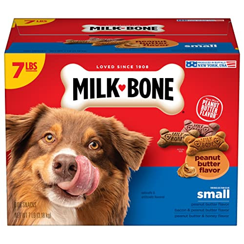 Milk-Bone Peanut Butter Flavor Dog Biscuits 7-Pound