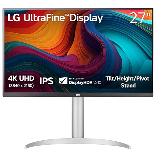 27" LG 27UP650K-W 4K UHD 60Hz IPS Monitor