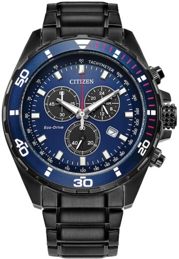 Citizen Weekender Chronograph 44mm Blue Dial Men's Watch