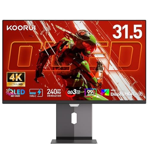 KOORUI 32" 4K UHD 240Hz OLED Gaming Monitor Deal