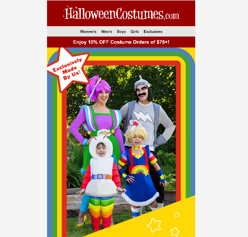 HalloweenCostumes.com Site-Wide Sale