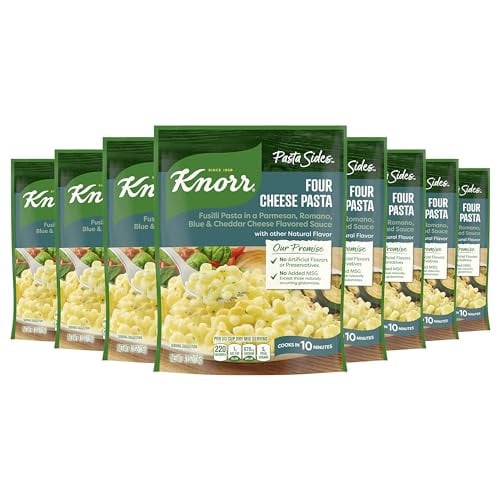 8-Pack 4.1-Oz Knorr Pasta Sides Four Cheese Fusilli Deal