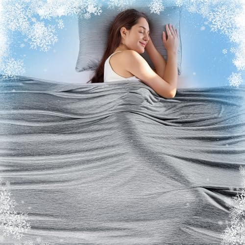 Kmuset Double-Sided Arc-Chill Cooling Throw Blanket 50" x 60" Deal