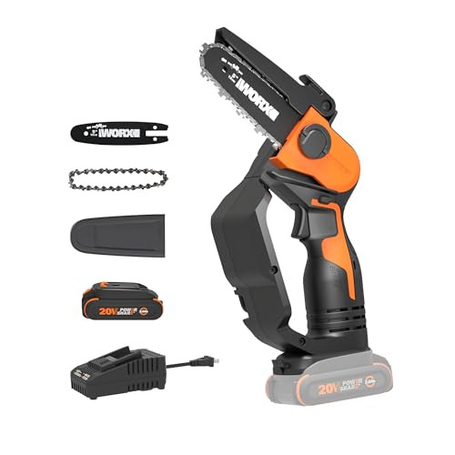WORX 20V 5" Cordless Pruning Saw with 2.0 Ah Battery