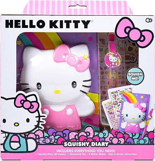 Hello Kitty Create Your Own Squishy Diary