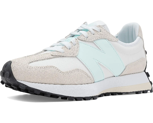 New Balance 327 Sneakers (NB White/Glint Blue) Deal