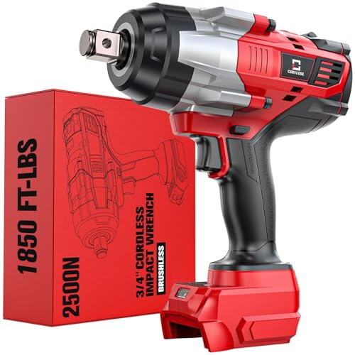 Cerycose 3/4-Inch 1850 Ft-Lb Cordless Impact Wrench