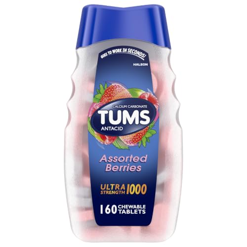 TUMS Ultra Strength Chewable Antacid Tablets 160-Ct (Assorted) Deal