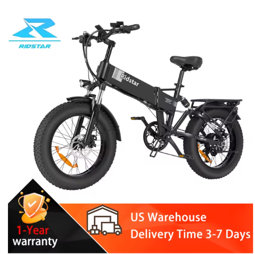 RIDSTAR H20 Lite 20" Fat Tire Foldable Electric Bike