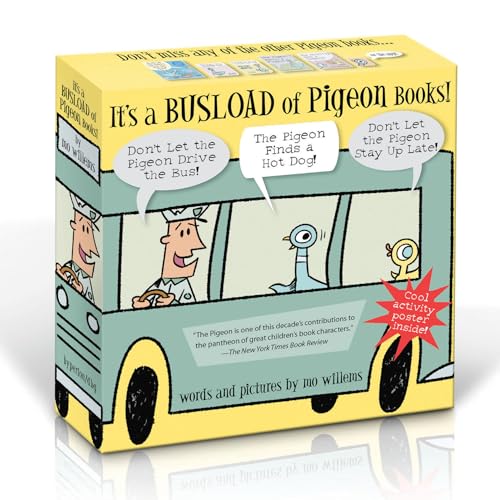 Busload of Pigeon Books 3-Pack