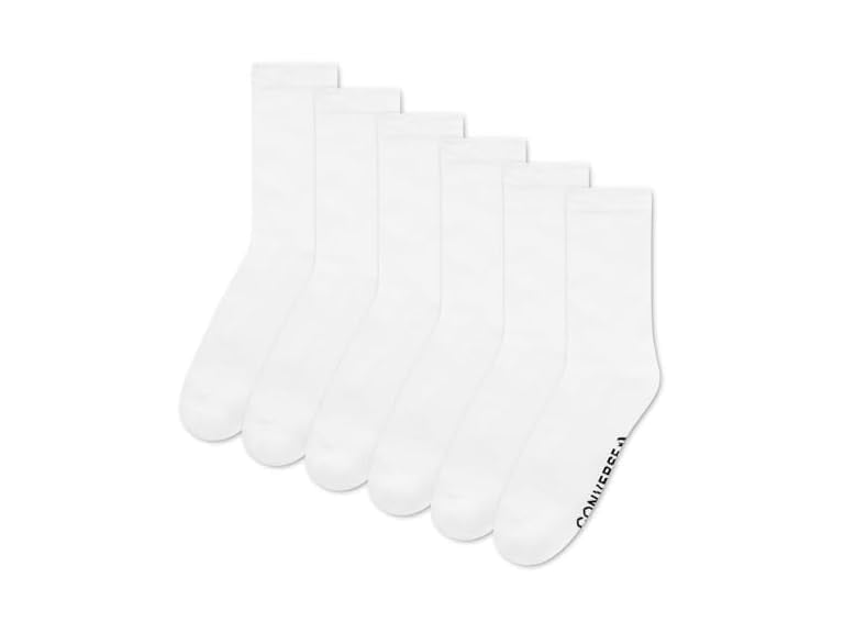 Converse Men Crew Socks 6-Pack Deal