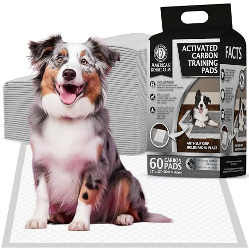 American Kennel Club Charcoal Puppy Training Pads 60-Pack