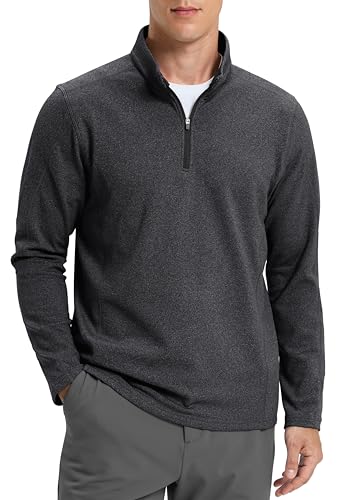 G Gradual Men's Brushed Fleece 1/4-Zip Pullover Deal