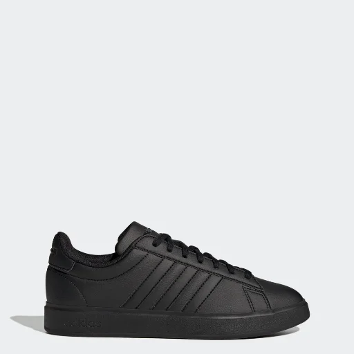adidas Men's Grand Court Shoes (Core black / core black / cloud white) Deal