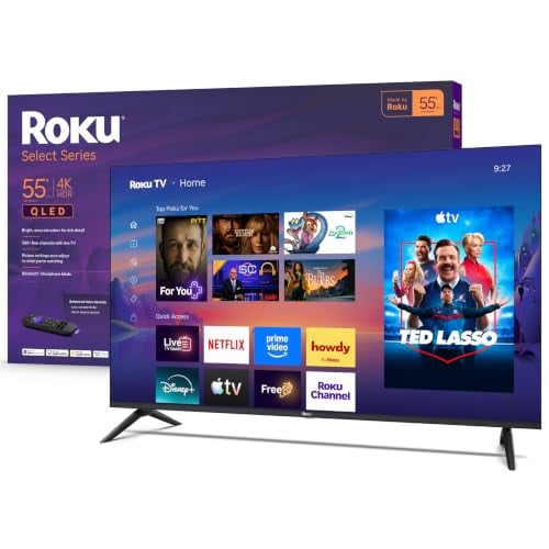 Roku Select Series 55" 4K QLED Smart TV