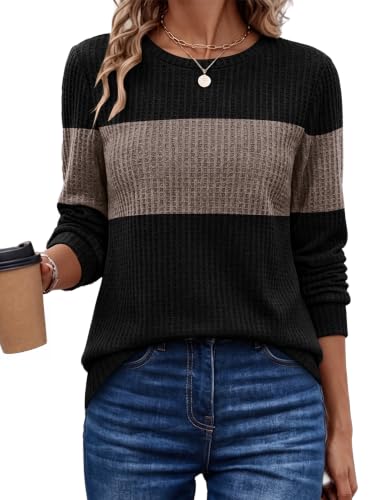 Womens Waffle Knit Sweaters - Many Colors  Deal