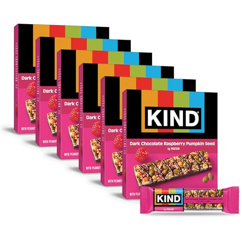 KIND Seeds Fruit & Nuts Bars Dark Chocolate Raspberry Pumpkin Seed 36-Pack