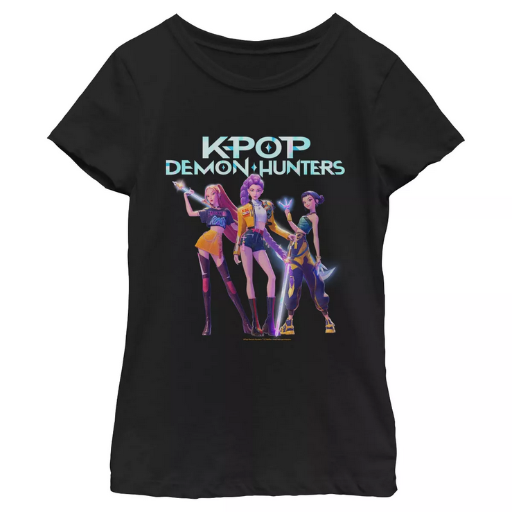 KPop Demon Hunters T Shirt for Girls