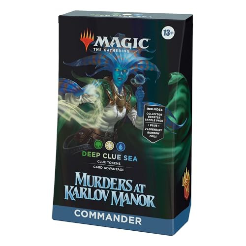 Magic: The Gathering Murders at Karlov Manor Commander Deck - Deep Clue Sea (100-Card Deck)