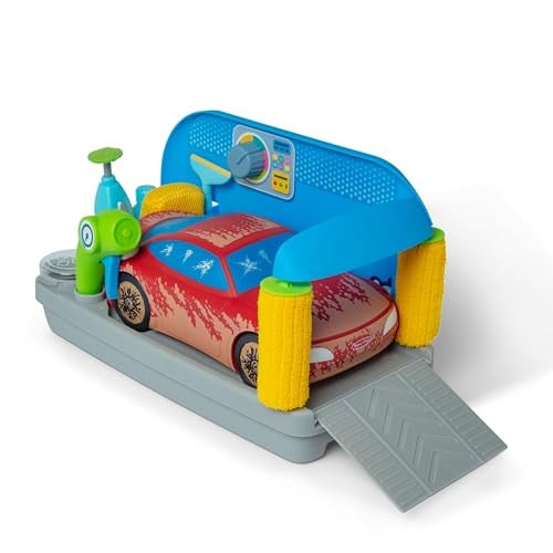 Melissa & Doug Spray & Shine Car Wash Color-Changing Water Toy Play Set Deal