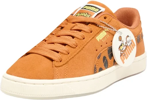 PUMA X Cheetos Suede Lace Up Youth Boys Orange Sneakers