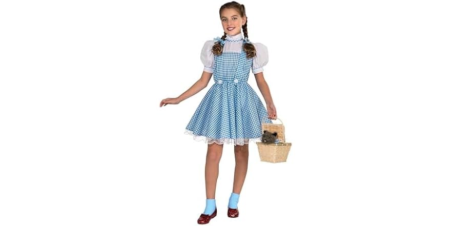 Rubies The Wizard of Oz: Dorothy Costume for Kids, Girl's Medium Deal