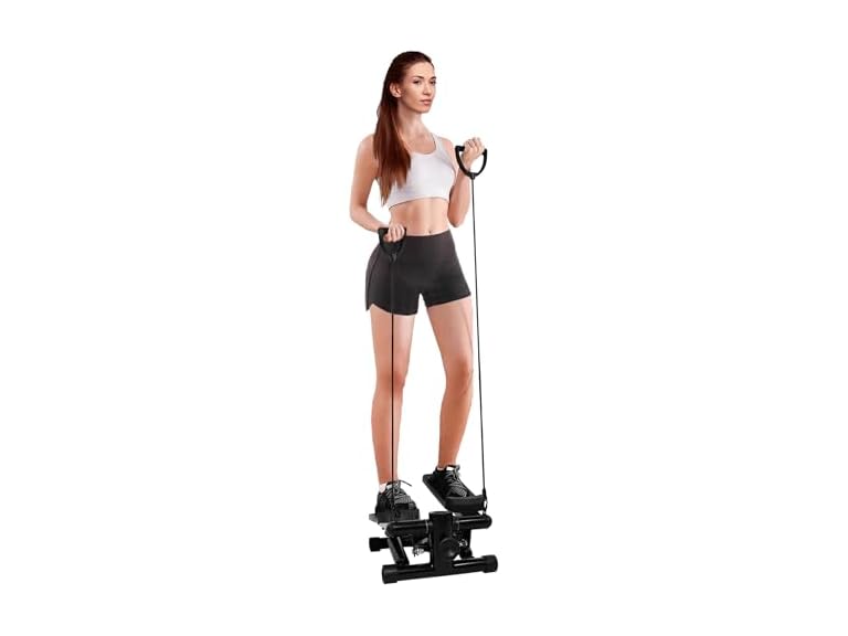 Signature Fitness Mini Stepper with Resistance Bands Deal