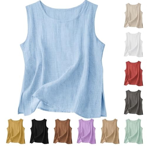 Linen Tank Tops  Deal