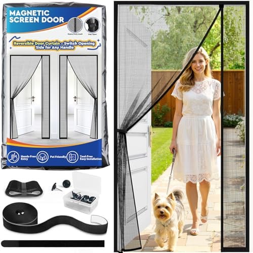 TasticTotes Screen Door Mesh - Reversible Left & Right Opening 