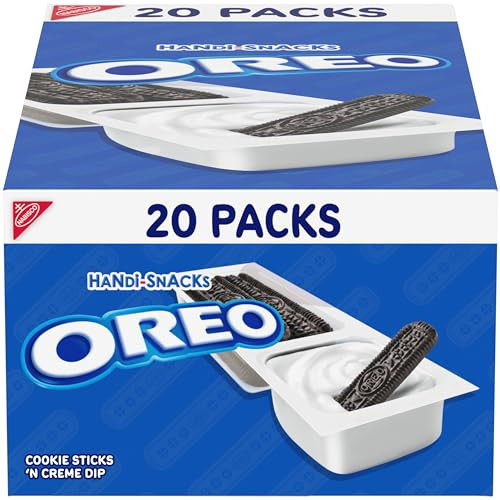 Handi-Snacks Oreo Cookie Sticks 'N Creme Dip Snack Packs 20-Count