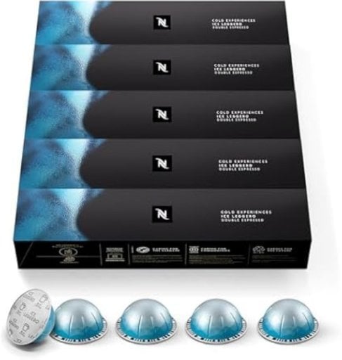 Nespresso Capsules Vertuo Ice Leggero 40-Count Double Espresso Coffee Pods Deal