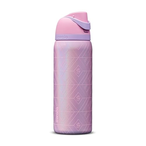32-Oz Owala "Themed" FreeSip Insulated Stainless Steel Water Bottle (Glinda) Deal