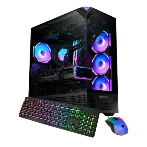 iBUYPOWER Element Pro Gaming PC Desktop - 32GB DDR5 RAM, 1TB NVMe SSD