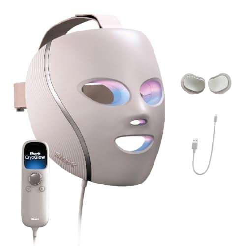 Shark CryoGlow LED Face Mask Red Light Therapy