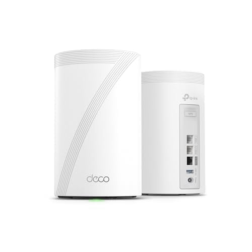 TP-Link Deco 7 Pro BE14000 Tri-Band Wi-Fi 7 Whole Home Mesh System (BE67 2-Pack)