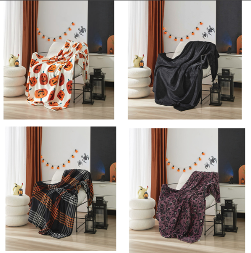 Cozy Ways to Celebrate Print Throw Blanket 50"x 60"