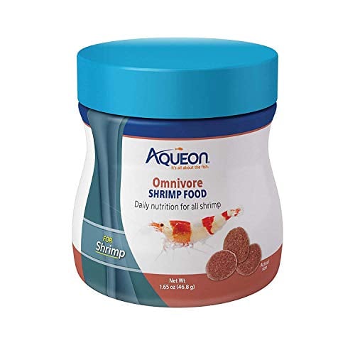 Aqueon Omnivore Shrimp Disc Fish Food 1.65-Oz Deal