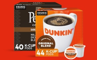 2-Pack 40-48 Count Major Brand K-Cup Coffee Pods