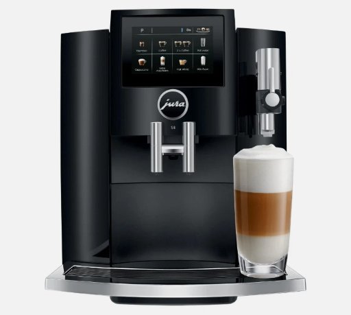 Jura S8 Automatic Coffee & Espresso Machine - Piano Black - Refurbished