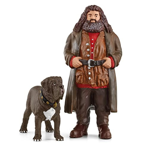 Schleich Harry Potter Hagrid and Fang Figurines
