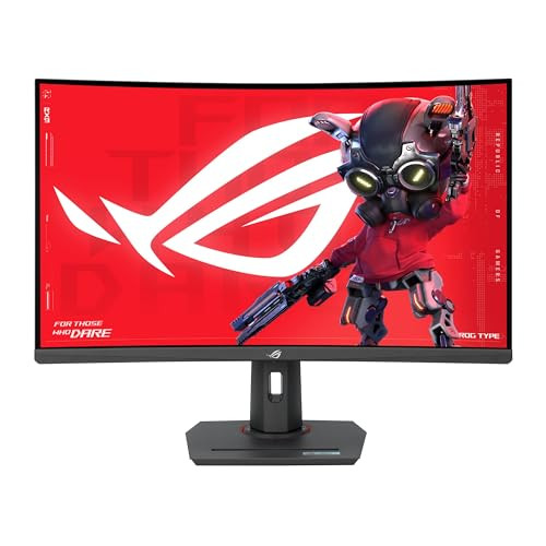 ASUS ROG Strix 32" 1440P USB-C Curved HDR400 Gaming Monitor