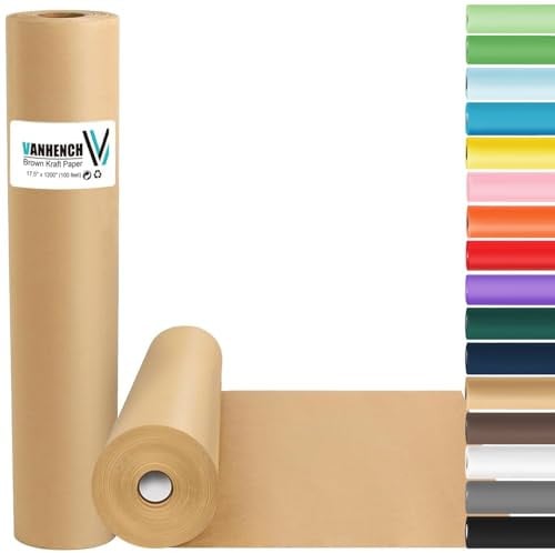 100' Brown Wrapping Paper Roll Deal