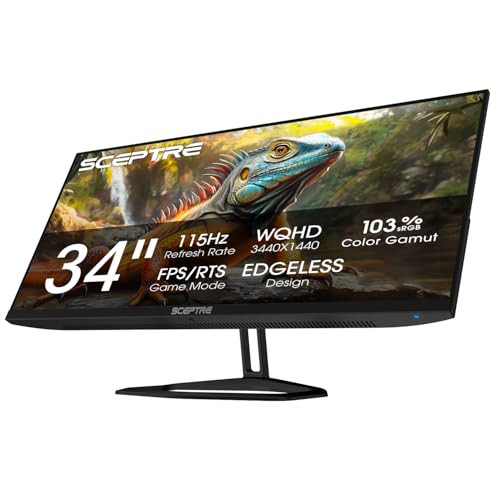 Sceptre New IPS 34-inch 3440 x 1440 115Hz IPS Prime Monitor