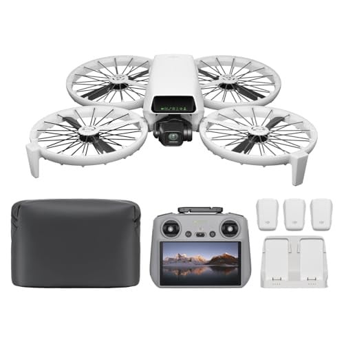 DJI Flip Fly More Combo w/ RC 2 Screen Remote Controller, 4K UHD Camera, 3 Batteries Deal
